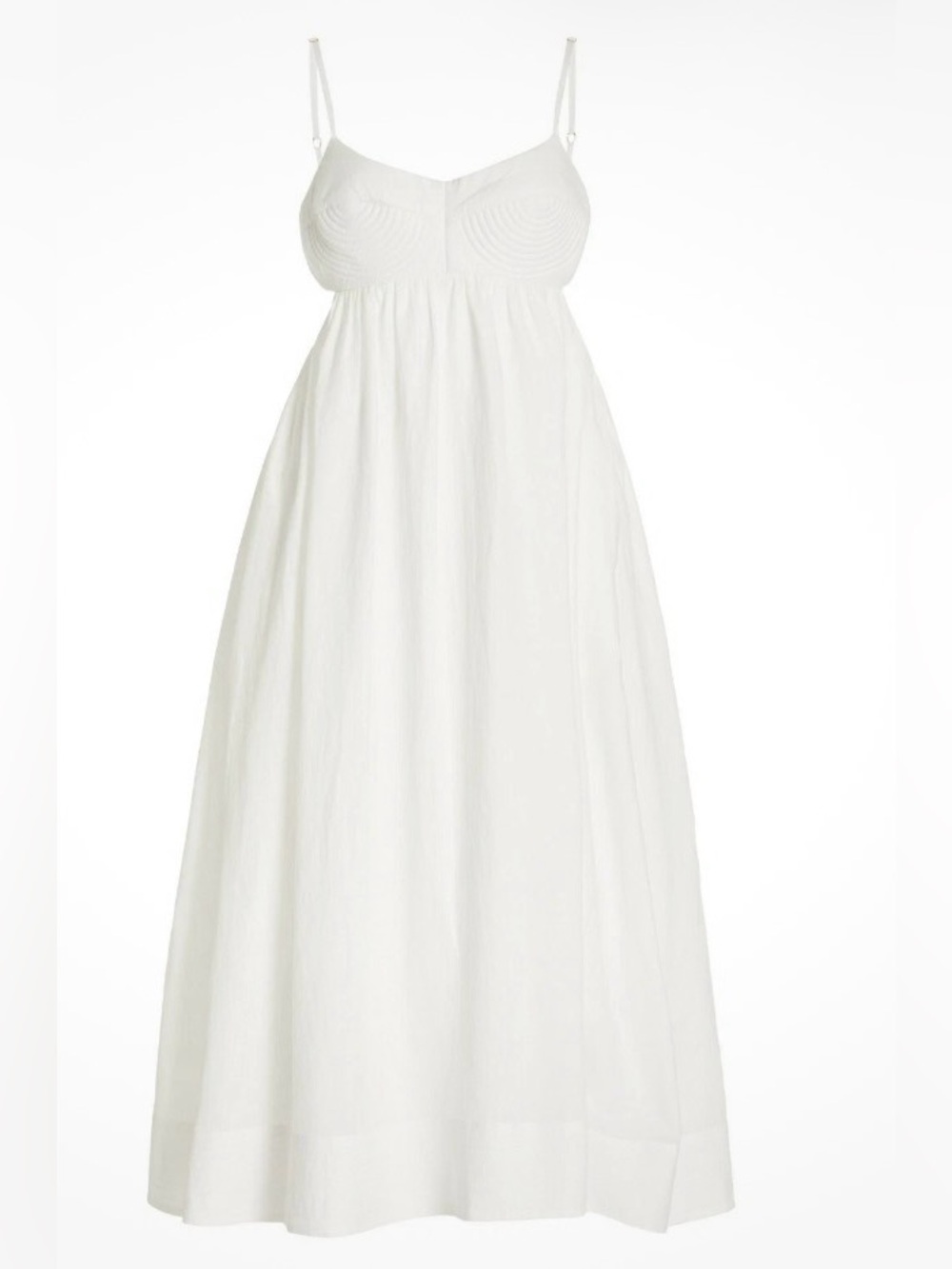 Zimmermann Rosa Bralette midi dress size 0 - Picture 8 of 17